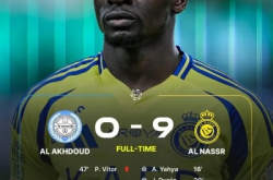 九球大胜！胜利9-0十人阿科多升第三，马内大四喜杜兰双响，C罗缺阵显奇效